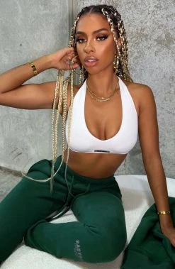 S.L NEW ARRIVALS Kami Luxe Crop - White