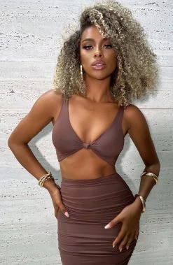 L.F Marina Crop - Chocolate NEW ARRIVALS