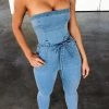 P.S NEW ARRIVALS Kaylee Jumpsuit - Blue Denim