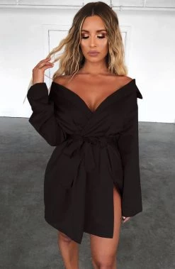 S.D Kassiana Mini Dress - Black