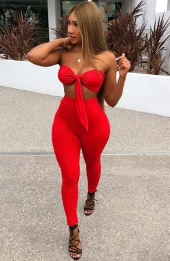 L.F Azalea Set - Red