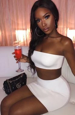 S.D Sara Set - White CLOTHING